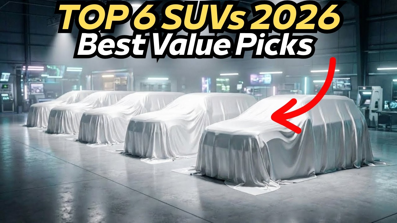 TOP 6 Best Value SUVs for 2026 Based on Rankings and Test