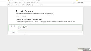 Using Sympy to Solve Algebraic Equations