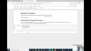 Using Sympy to Solve Algebraic Equations