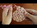 كروشيه دائرة بغرزة الياسمين  // crochet circle with yasmin stitch