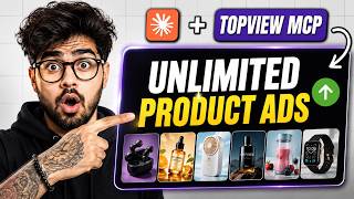 Claude Topview MCP UNLIMITED Product UGC Ads Product Images Marketing from One Product URL