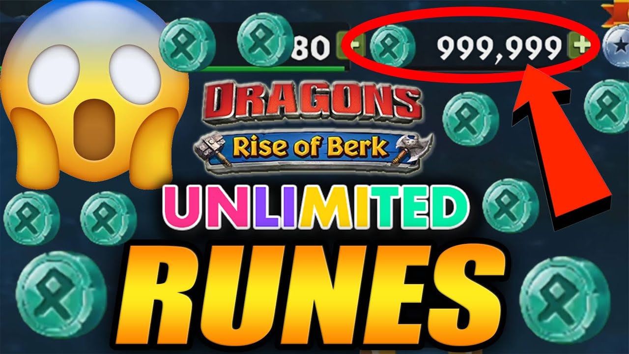 Dragons Rise of Berk Hack Get Unlimited Free Runes mod