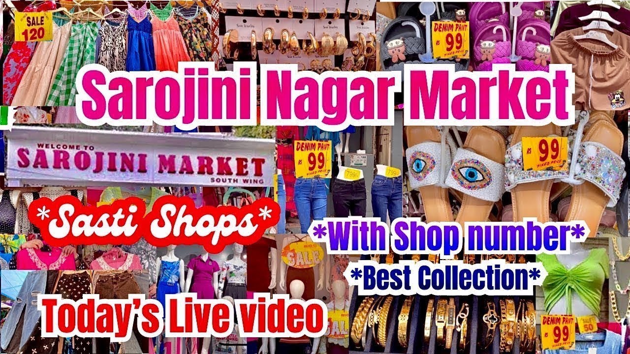 Sarojini Nagar Market Delhi | Summer Collection | Latest Collection With Shop no. |That Pinkish Girl