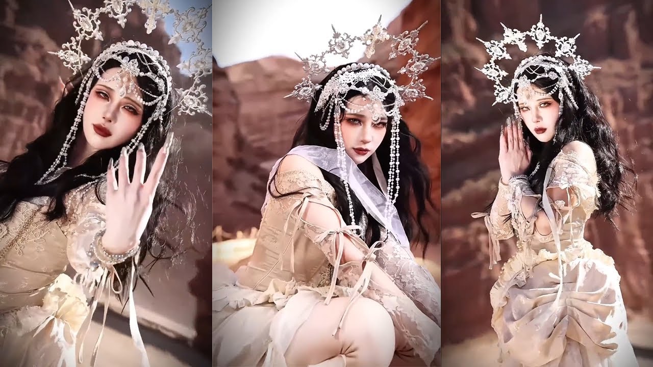 绝命温宿峡谷， 一个都别跑#新疆 #氛围感 #哥特 #亚文化 #挑战一百个无限流#makeup #是初九啊