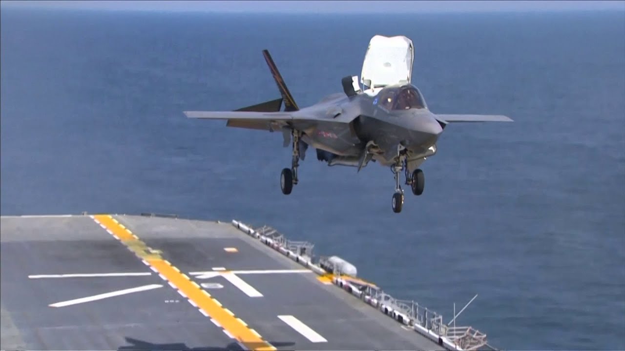 F-35 bei britischer Flugshow: Probesitzen im Tarnkappenjet | DER