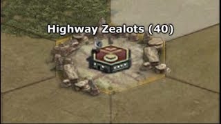 WAR COMMANDER: HIGHWAY ZEALOTS 40 WTIH FREE REPAIR IN ONE ATTACK