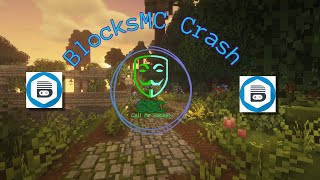 ~ ☯ Crashing Minecraft Server BlocksMC ☯ ~ #trending #ddos #minecraft