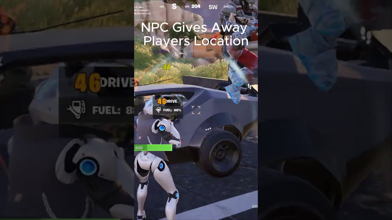 NPC Gives Away Players Location