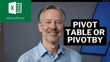 Pivot Table VS PIVOTBY Function: Which One is BEST?