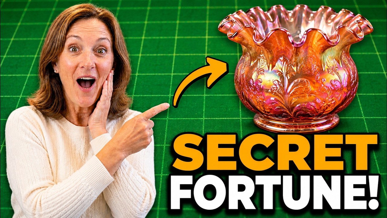 10 Pieces Of Old Carnival Glass That Are Secretly Worth A Fortune