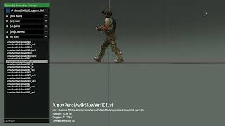 Arma 3 Walk Animation Reference