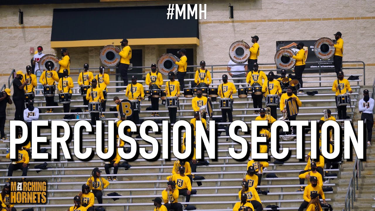 Alabama State University Percussion Section (2021) MVSU YouTube