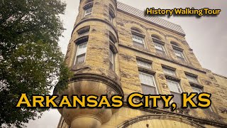 Historic Downtown Arkansas City KS Walking Tour | Explore Cowley County’s Past