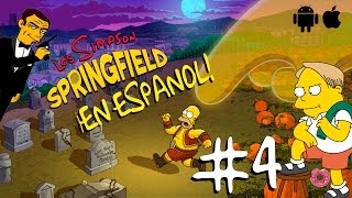 El FANTASMA de James Bond | LOS SIMPSON: SPRINGFIELD | Ep.4 | [Android/Iphone] Ed.Halloween