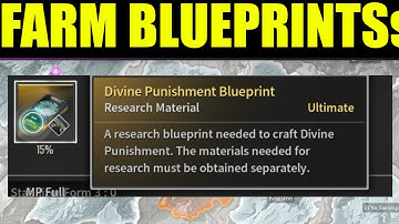 How to get the divine punishment blueprint | the first descendant (FARM BLUEPRINTS)