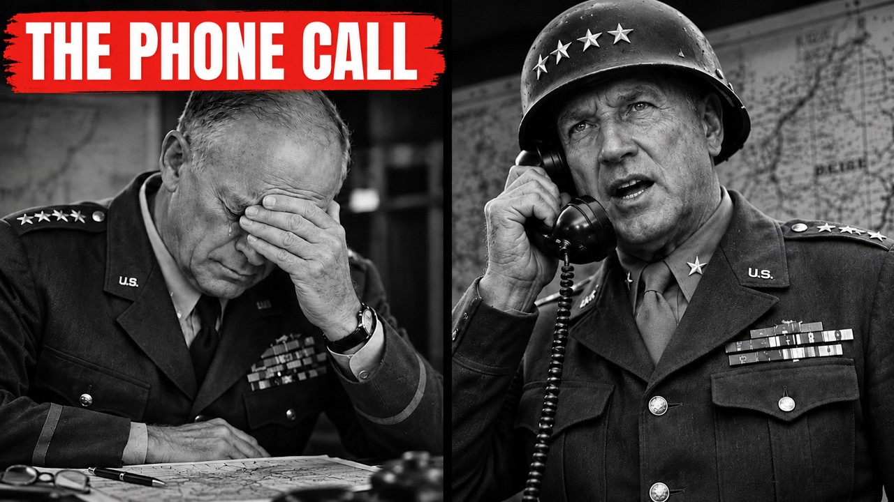 The Phone Call That Left Eisenhower in Tears — Patton Changed Everything