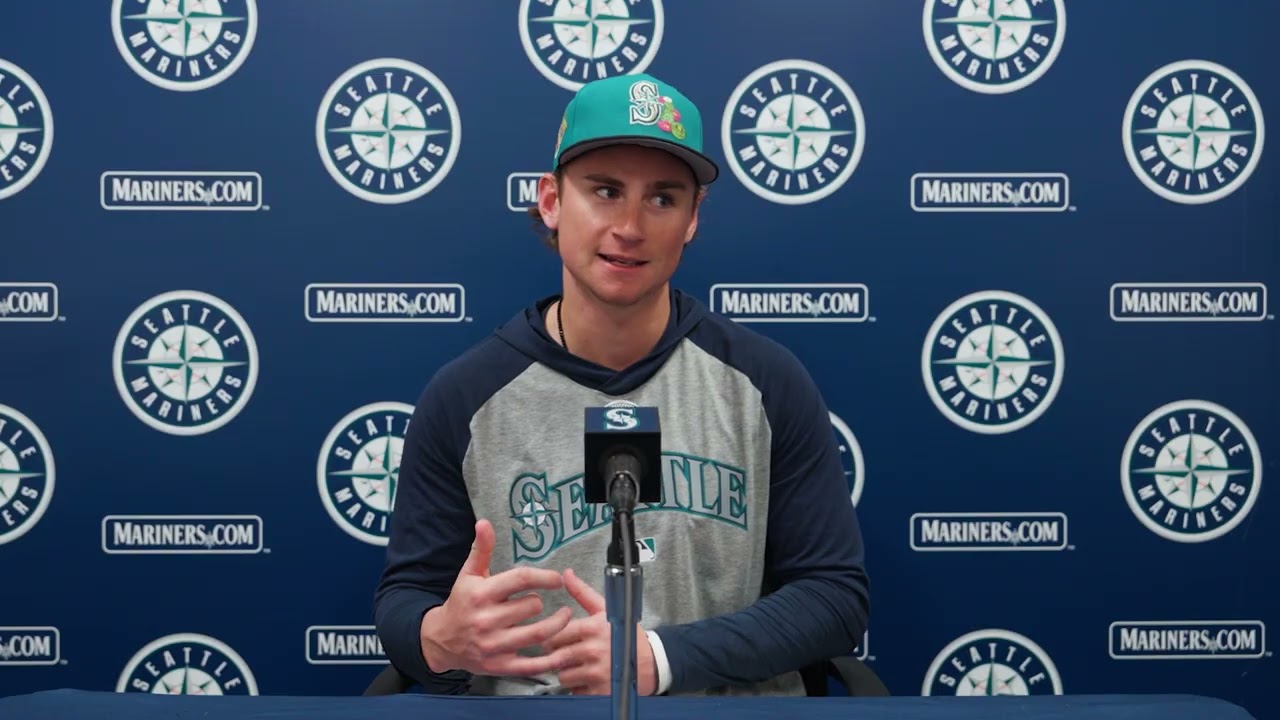 2026 Seattle Mariners Spring Training Media Session (Feb. 16): Colt Emerson