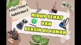 Bahasa Indonesia kelas II Tema 4 Hidup Bersih dan Sehat Subtema 1 Hidup Bersih dan Sehat di Rumah