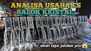 REACHING OUT THE PROFIT OF THE ICE BLOCK FACTORY BUSINESS || THIS IS THE BUSINESS ANALYSIS