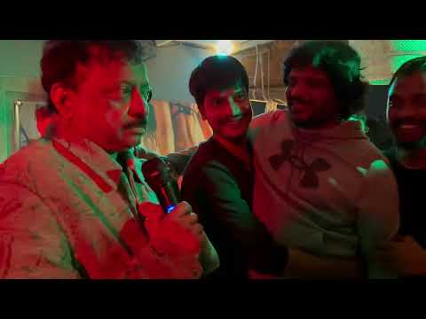 RGV New year's party at rgv den #rgv #aaradhya