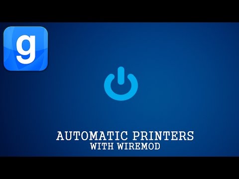GMOD | AUTO PRINTERS WITH WIREMOD (TWO TYPES)