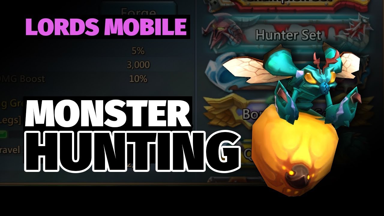 Lords Mobile Monster Hunt Gear YouTube