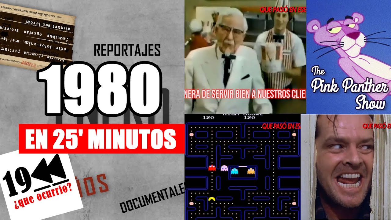 ¿1980 Sabes como vivió el mundo ese año? | Linea de Tiempo