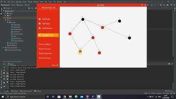 JavaFX Application | GUI for Mathematical Morphology on Graphs