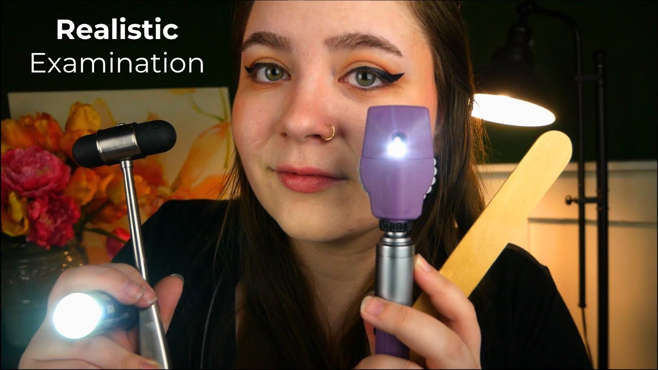 Realistic Full Body Medical Examination (Head to Toe Testing) 🩺 ASMR Medical Roleplay