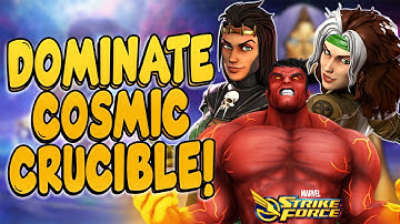 The Ultimate Cosmic Crucible Guide - For Sweaty and Non Sweaty Players - Marvel Strike Force