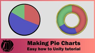 Super easy making pie charts in unity tutorial