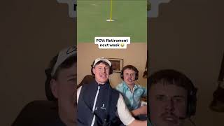 Tag a mate with absolutely no filter 😭 #golf