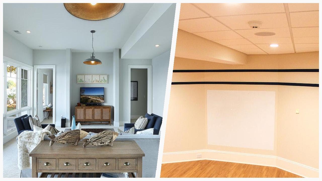 75 Luxury Coastal Basement Design 😊 - YouTube