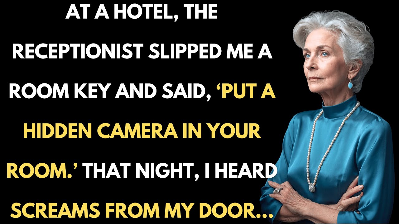 At A Hotel, The Receptionist Said: “Put A Hidden Camera In Your Room.” That Night… I Knew Why.