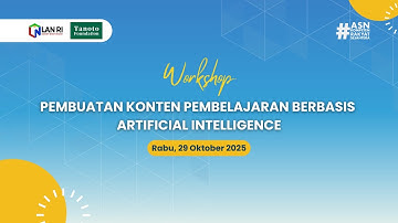 Workshop Konten Pembelajaran Berbasis AI Batch I - 29 Oktober 2025