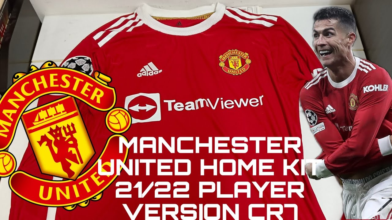 Manchester United home kit 21/22 player version cr7