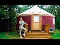 Wildflower Yurt Tour - A Break From Off Grid Van Life