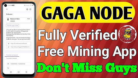 Gaga Node Fully Verified | Online Earning Video | With Live Proof