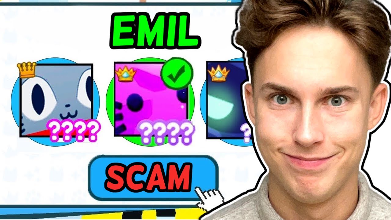 Jeg Snyder Emil for 100 HUGE i Pet Simulator 99!?