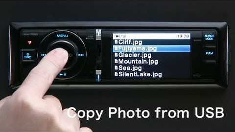 Copying Music to the KIV-700 internal memory