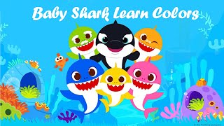 Baby Shark Learns Colors | CoComelon Nursery Rhymes & Kids Songs #17