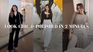 How To *Look Chic & Classy* (Even In A Rush) | Sana Grover
