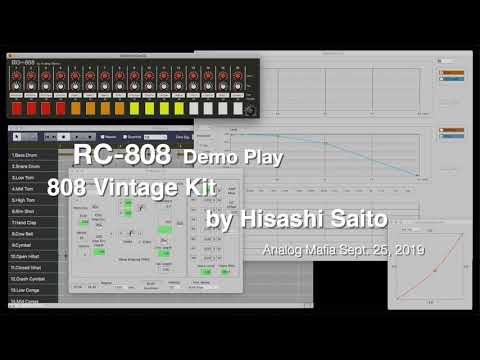 RC-808 Demo Play / 808 Vintage Kit by Hisashi Saito