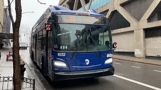 Soundview Bound 2018 New Flyer XN60 Xcelsior 1032 Bx36 LTD Bus From Ft Washington Av To Soundview