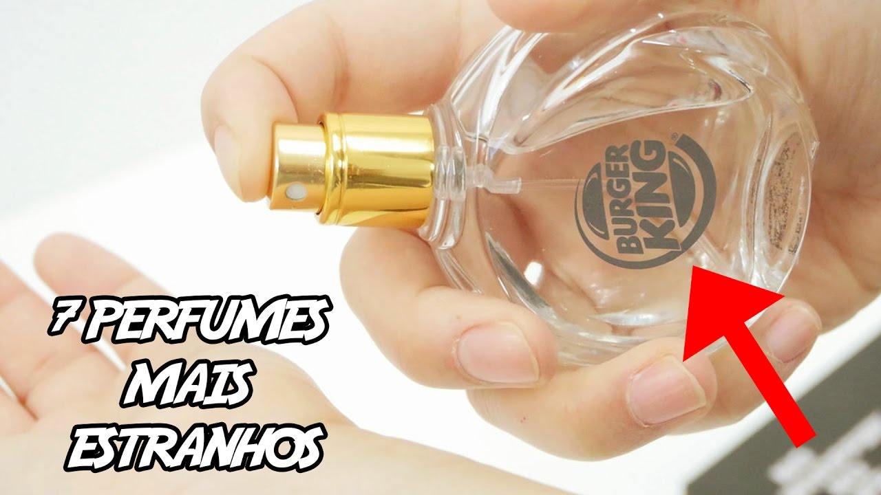 7 Perfumes mais estranhos que você já viu