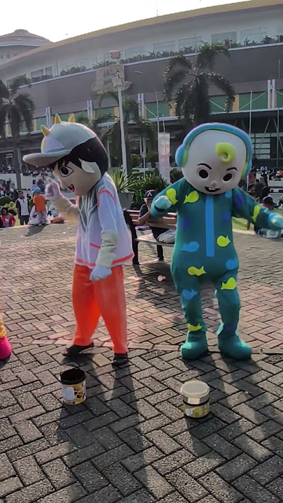 badut lucu lagu sayang semuanya