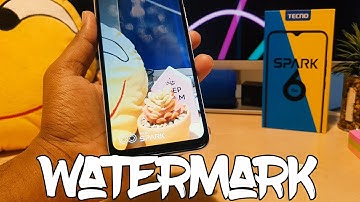 How To Enable Model Watermark in Tecno Spark 6 Go