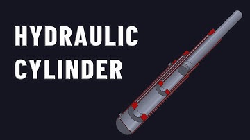 3 Stage Hydraulic Cylinder Motion Study in Solidworks
