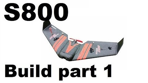 S800 Sky Shadow build part 1