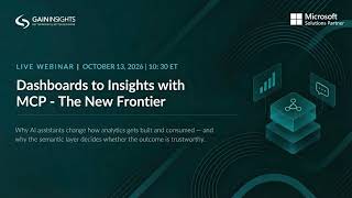 Webinar-Dashboards to Insights with MCP